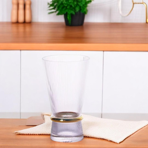 Gold Ring Long Cups | Elegant and Stylish Drinkware Set