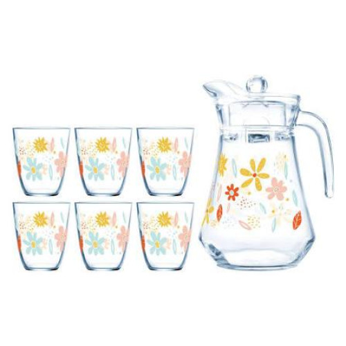 Arcopal Harlowe Drinking Glass Set – 7 Pieces