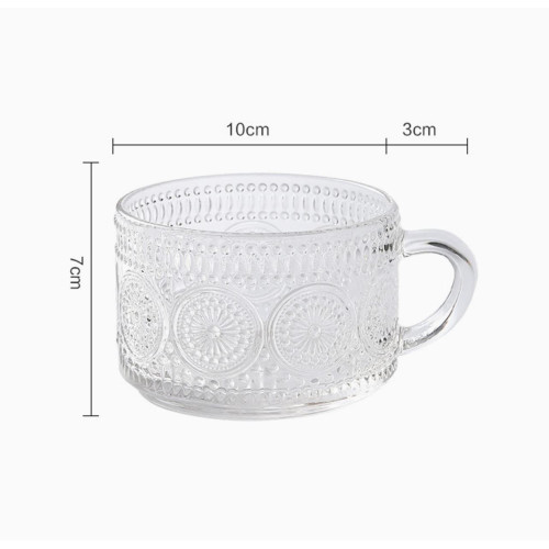 2 Pcs Sunflower Cups - Beautiful Floral Design Cups 2 Pcs Sunflower Cups - Beautiful Floral Design Cups