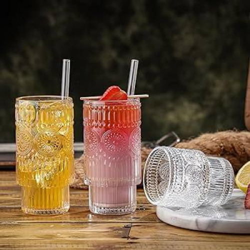 6 Pcs Sunflower Drink Cups - Vibrant and Decorative Cups for Every Drink