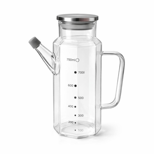 Glass Oil Bottle 750 ml | Kitchen Oil Storage Bottle