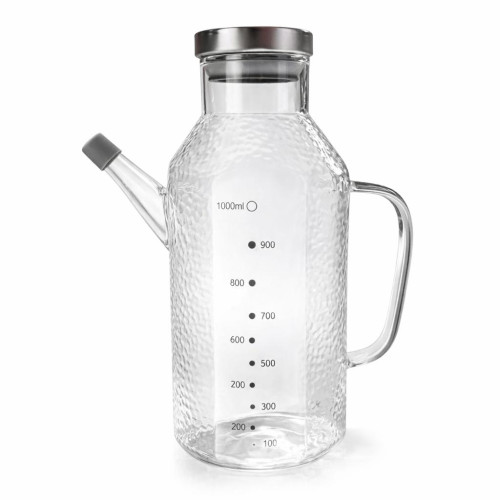 Glass Oil Bottle 1000 ml | Kitchen Oil Storage Bottle