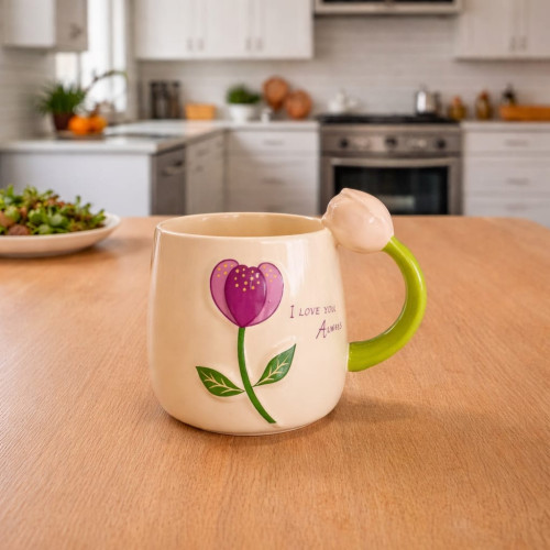 Yellow Tulip Mug