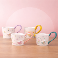 Elegant Ceramic Tea & Coffee Mug