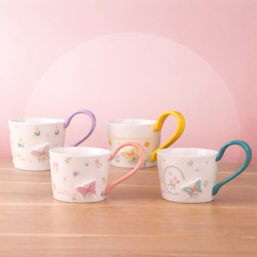 Elegant Ceramic Tea & Coffee Mug