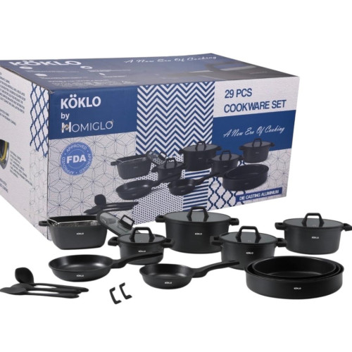Köklo 29-Piece Cookware Set