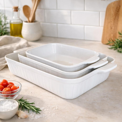 Baking Plate Set for Oven – 3 Pcs