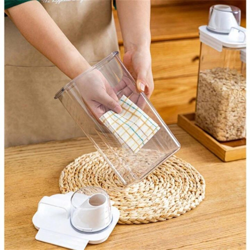 2300ml Plastic Food Storage Container – Airtight & Durable 2300ml Plastic Food Storage Container – Airtight & Durable