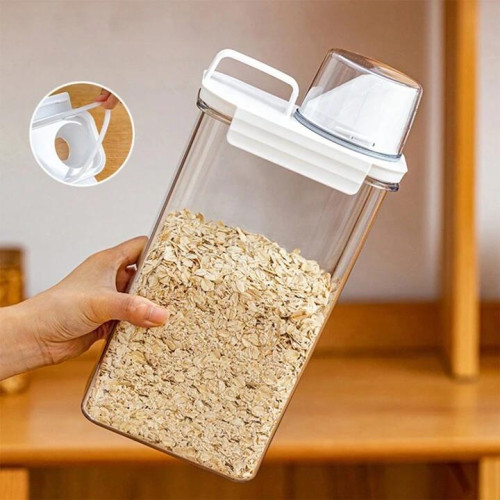 2300ml Plastic Food Storage Container – Airtight & Durable 2300ml Plastic Food Storage Container – Airtight & Durable