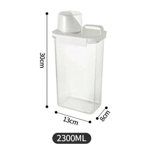 2300ml Plastic Food Storage Container – Airtight & Durable 2300ml Plastic Food Storage Container – Airtight & Durable