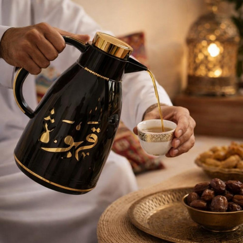 Black Vacuum Flask Warmer – 1 Litre