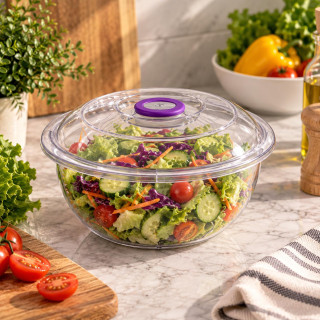 12 Litre Plastic Bowl with Lid