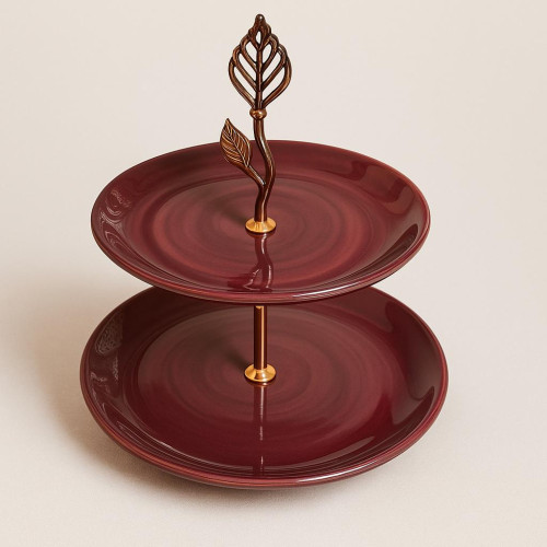 Doreline, 2 Tier Cake Stand  Sweets Tray