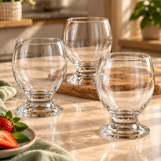 Clear Glass Bowl Set – 6 Pieces