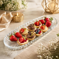 Glass Rectangular Serving Platter