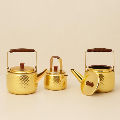 18/10 Stainless Steel Tea Kettle Set | Premium Tea Kettle for Home Kitchen