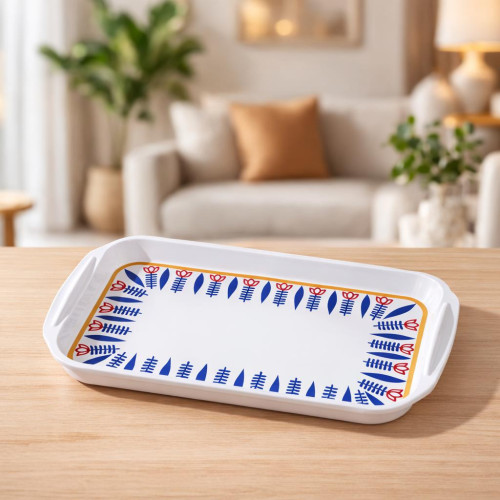 Traditional Melamine Serving Tray