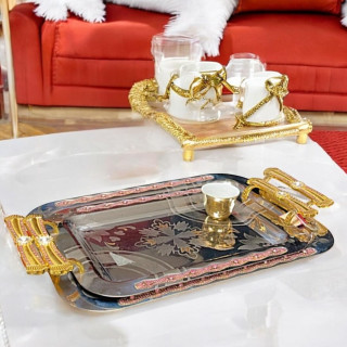 Premium Vintage Stainless Steel Set (2 Pcs) | Durable and Stylish