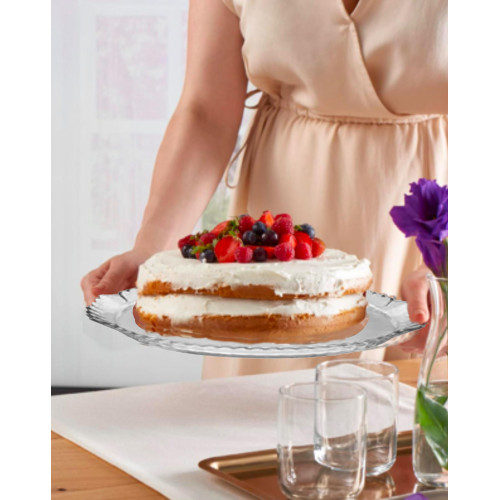 Rectangular Fruit & Patisserie Tray – Elegant Serving Platter for Fruits & Desserts