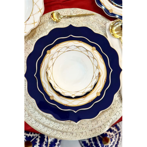 Latis Series Tether 24 Piece Dinner Set