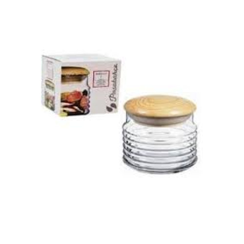 Babylon Wooden Lid Jar 630 Cc