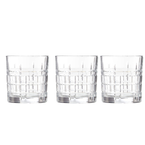 Lav Brit 3-Piece Soft Drink Glass, 325 cc