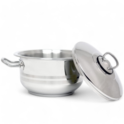 HASCEVHER GASTRO STAINLESS STEEL COOKINGPOT (28CM 11 LTR)