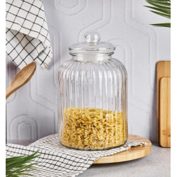 Glass Sealing Jars Transparent Pickles Storage Bottles Cereals Storage Can Canister