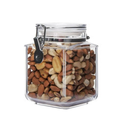 Acrylic Plastic Storage Containers Canister 500ML