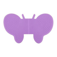 Tantitoni, Silicone Purple 2 Piece Butterfly Shaped Handle Set 11X7X2.8 Cm, Household Appliances, House Utensil