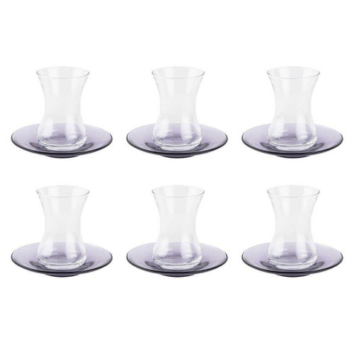 Tantitoni 12 Pieces Purple Basic Tea Set HARE 42385428 Tantitoni 12 Pieces Purple Basic Tea Set HARE 42385428