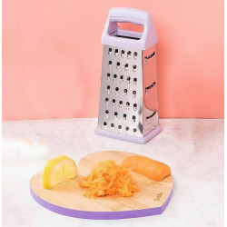 Tantitoni Stainless Steel Hexagonal Grater With Silicone Handle PASS G90721